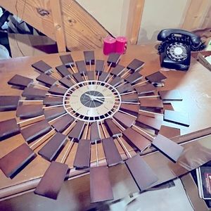 Modern clock high end from patio ratan